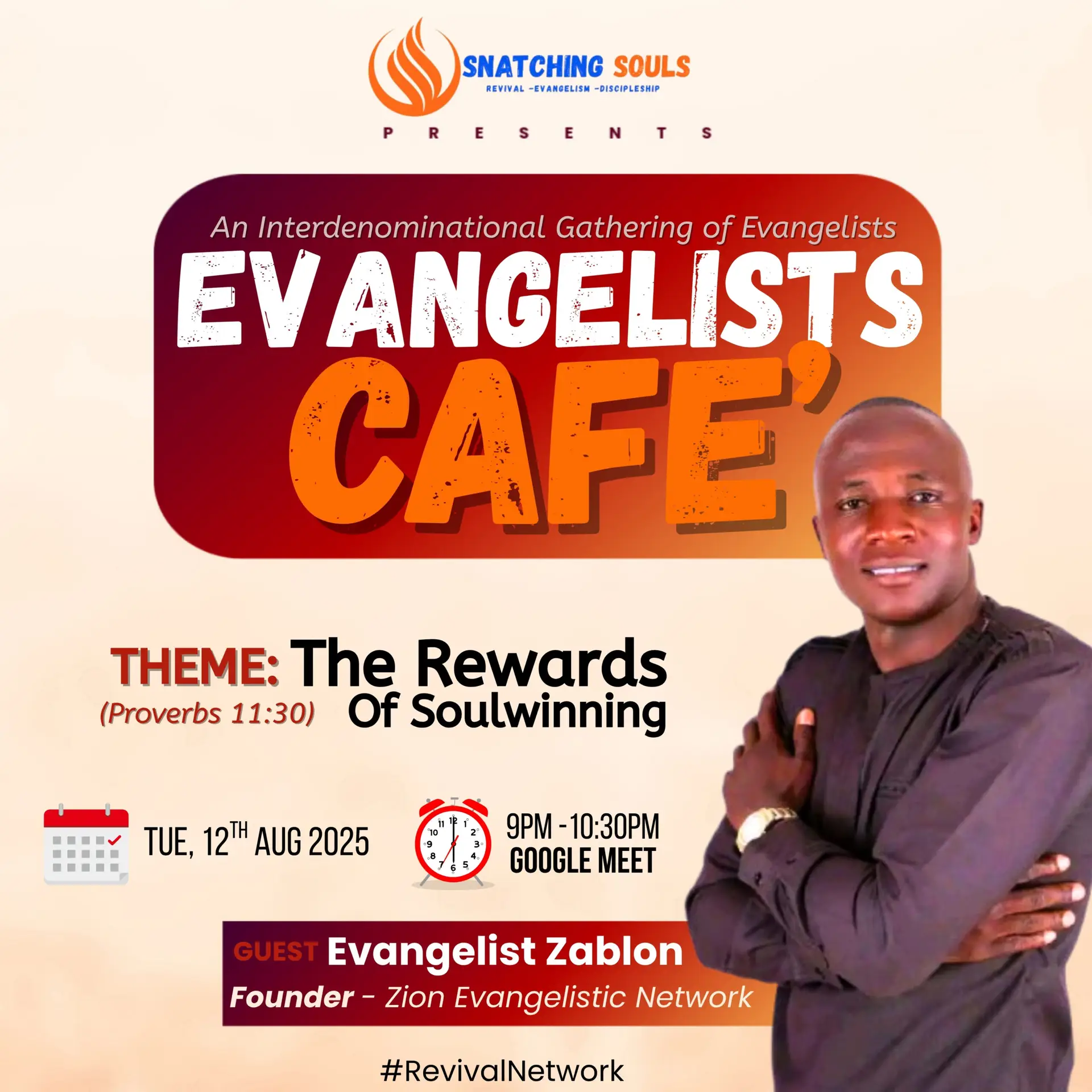 august evangelists cafe'